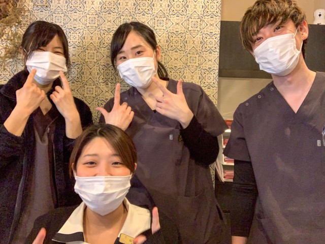 マスク着用の徹底